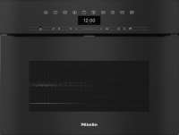 Miele H 7440 BPX  Griffloser Kompakt-Backofen im perfekt kombinierbaren Design mit Speisenthermometer und BrillantLight.